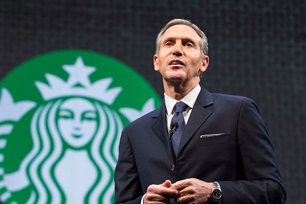 Huyền thoại Howard Schultz sẽ trở lại làm CEO của Starbucks