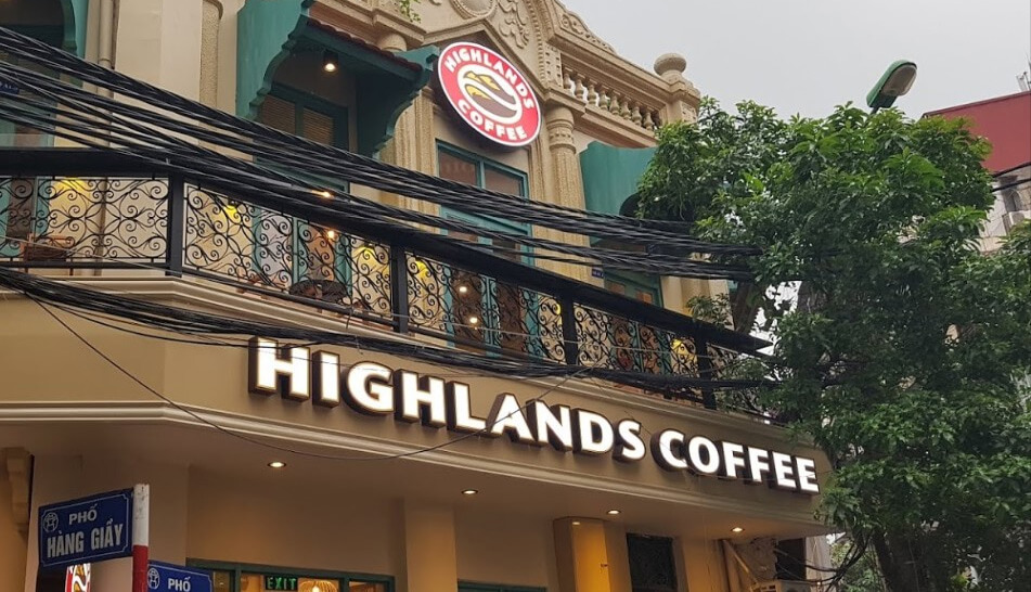 Doanh thu của Highlands Coffee