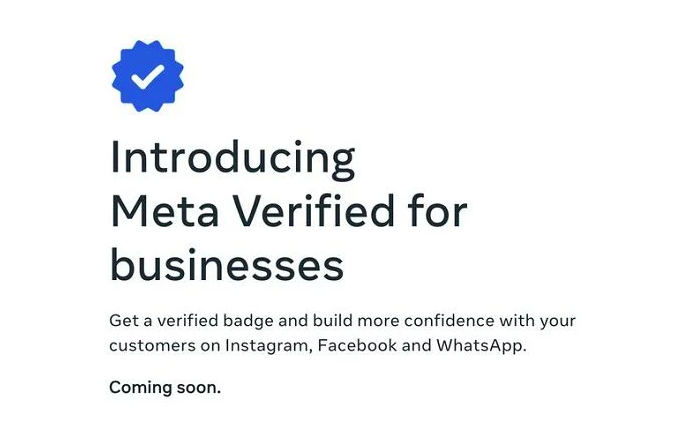 Meta Verified for Business