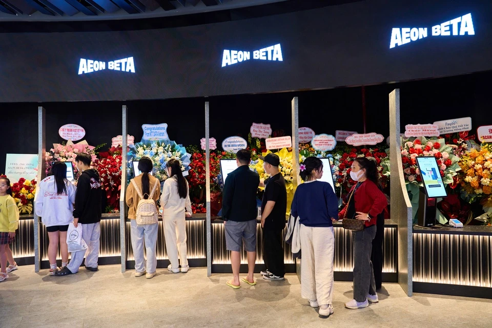 Aeon (Nhật Bản) chính thức mở rạp chiếu phim đầu tiên ở Việt Nam